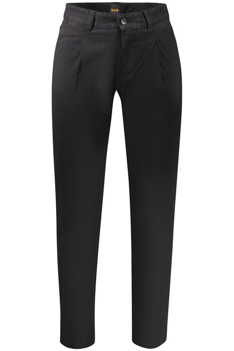 Boss Mens Black Trousers