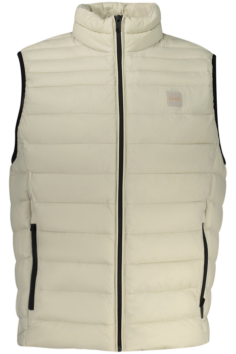 Boss Mens Beige Sleeveless Jacket