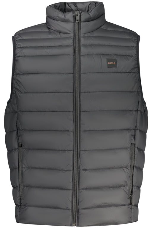 Boss Mens Black Sleeveless Jacket