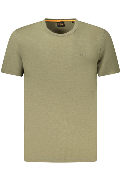 Boss Short Sleeve T-Shirt Men Green
