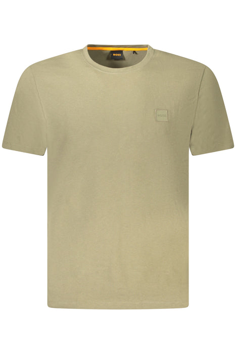 Boss Short Sleeve T-Shirt Men Green