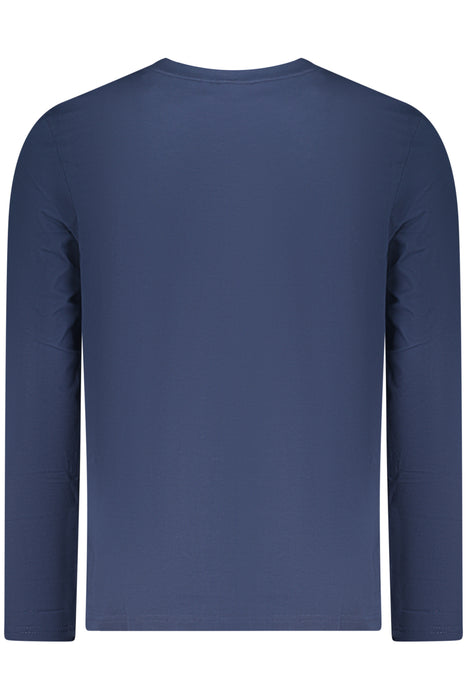 Boss Mens Long-Sleeved T-Shirt, Blue