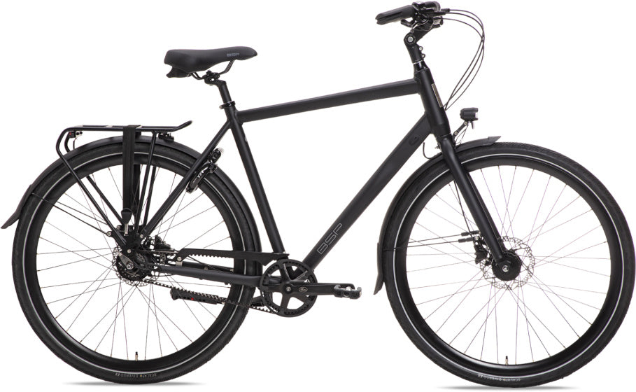 Voyager Belt 28 Inch 60 cm Men 8SP Hydraulic Disc Brake Black, Online σε Προσφορά Outlet Καταστήματος με μεγάλη έκπτωση και στην καλύτερη τιμή