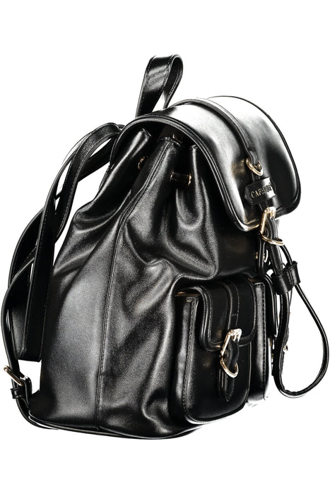 Cafenoir Womens Black Backpack