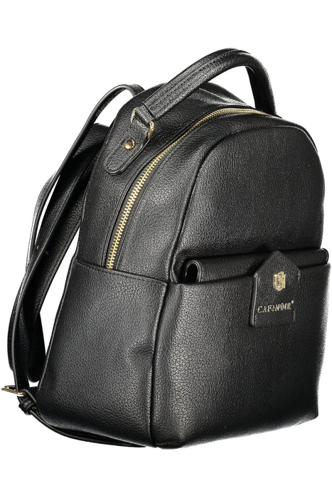 Cafenoir Womens Black Backpack