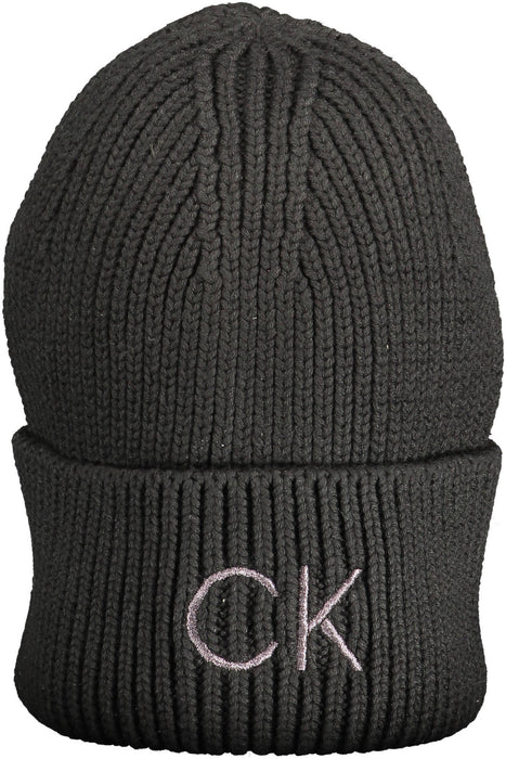 Calvin Klein Black Woman Beanie