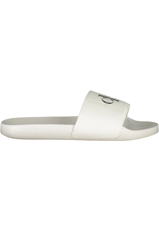 Calvin Klein Womens Slipper Footwear White
