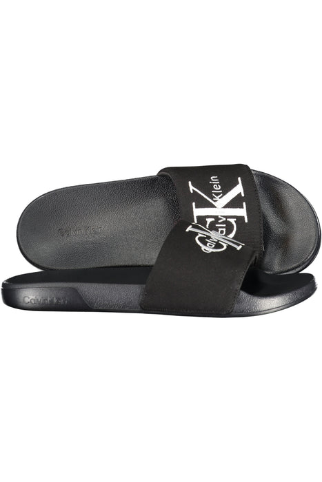 Calvin Klein Mens Black Slipper Footwear