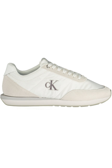 Calvin Klein Mens White Sports Shoes