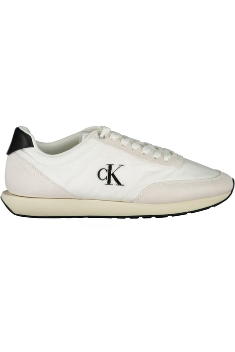 Calvin Klein Mens White Sports Shoes