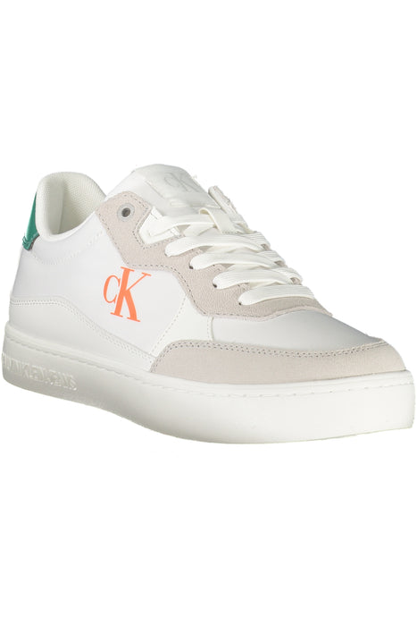 Calvin Klein Mens White Sports Shoes