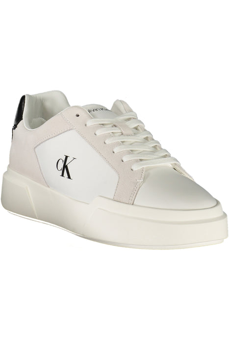 Calvin Klein Mens White Sports Shoes