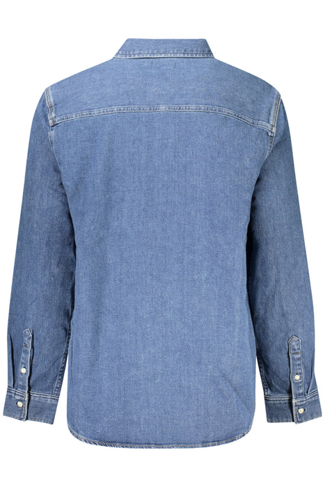 Calvin Klein Long Sleeve Shirt Men Blue