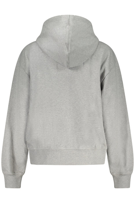 Calvin Klein Womens Zipped Sweatshirt Grey