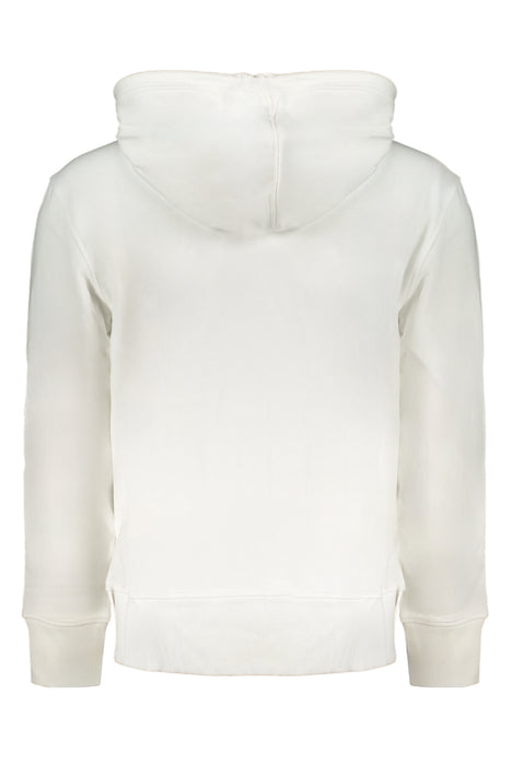 Calvin Klein Mens White Zip Sweatshirt