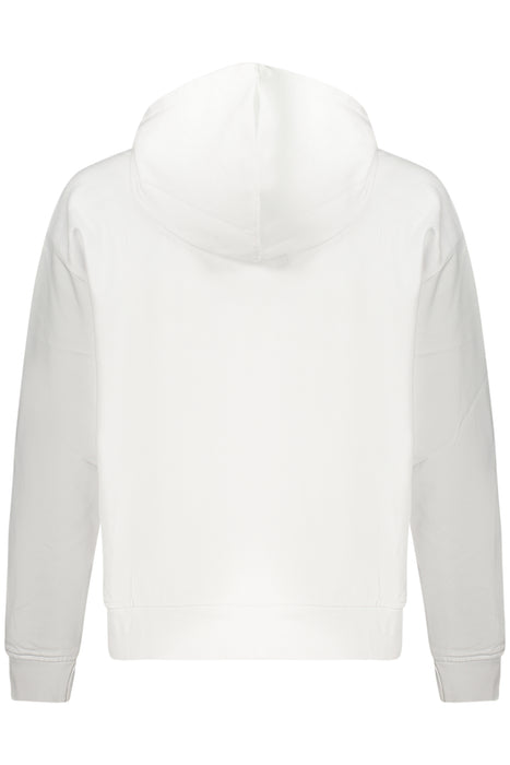 Calvin Klein Womens Zip-Up Sweatshirt White