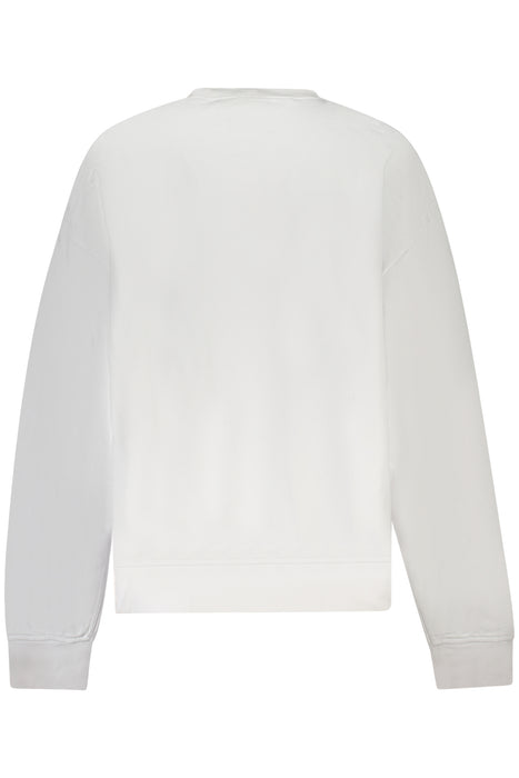 Calvin Klein Womens Zip-Up Sweatshirt White