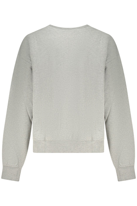 Calvin Klein Womens Gray Zip-Up Sweatshirt
