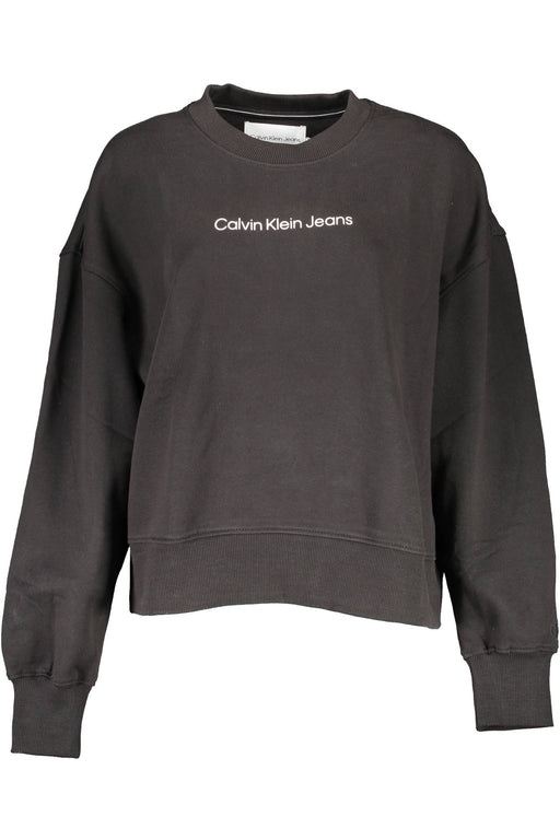 Calvin Klein Womens Zipless Sweatshirt Black