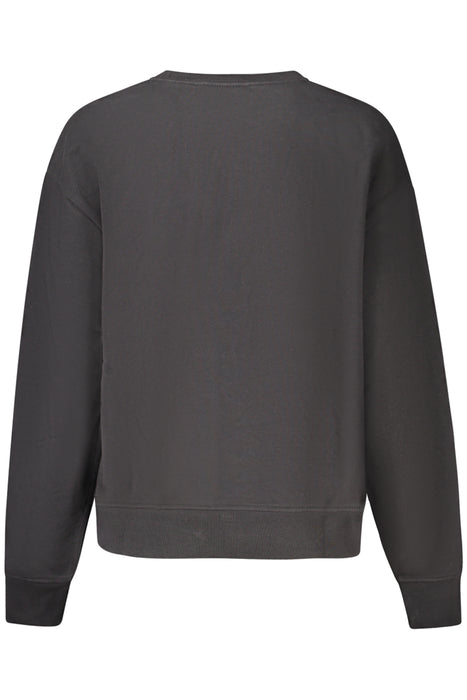 Calvin Klein Womens Black Zip-Up Sweatshirt