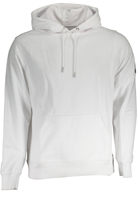 Calvin Klein Mens Zip-Up Sweatshirt White