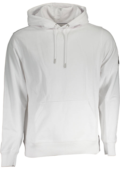 Calvin Klein Mens Zip-Up Sweatshirt White