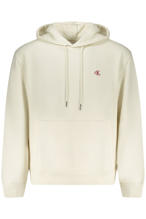 Calvin Klein Mens Zip-Up Sweatshirt White