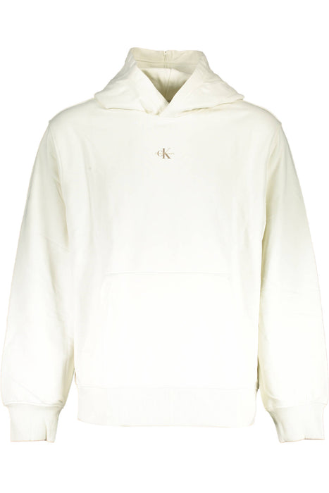 Calvin Klein White Mens Sweatshirt Without Zip