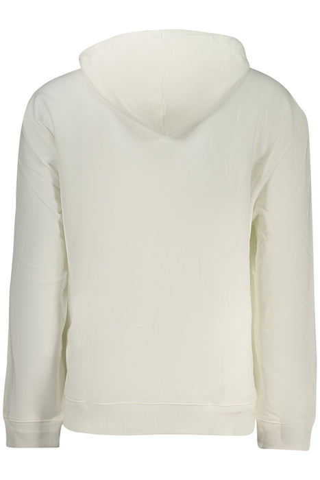 Calvin Klein Mens Zip-Up Sweatshirt White