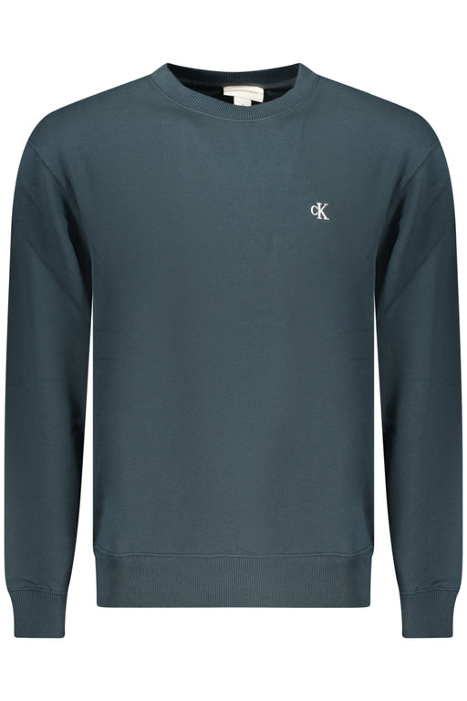Calvin Klein Mens Blue Zip-Up Sweatshirt