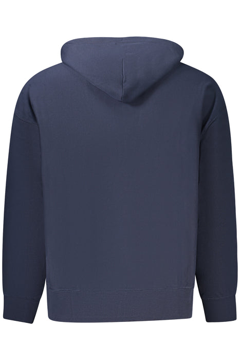 Calvin Klein Mens Blue Zip-Up Sweatshirt