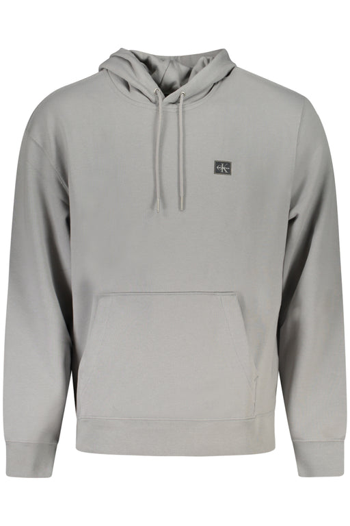 Calvin Klein Mens Gray Zip-Up Sweatshirt