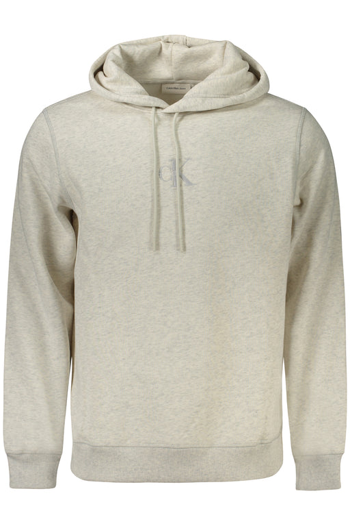Calvin Klein Mens Zip-Up Sweatshirt Grey
