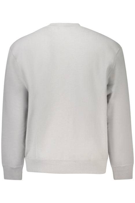 Calvin Klein Mens Zip-Up Sweatshirt Grey