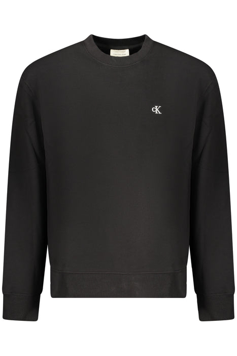 Calvin Klein Mens Black Zip-Up Sweatshirt