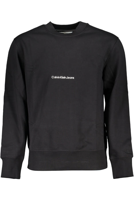 Calvin Klein Mens Black Zipless Sweatshirt
