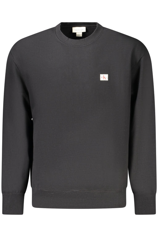 Calvin Klein Mens Black Zip-Up Sweatshirt
