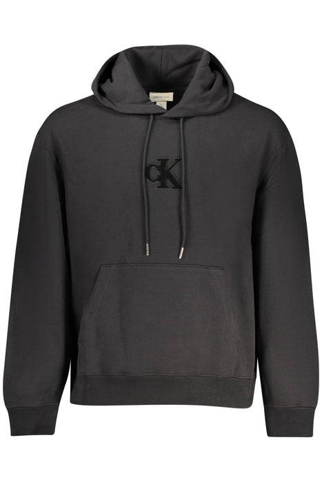 Calvin Klein Mens Black Zip-Up Sweatshirt