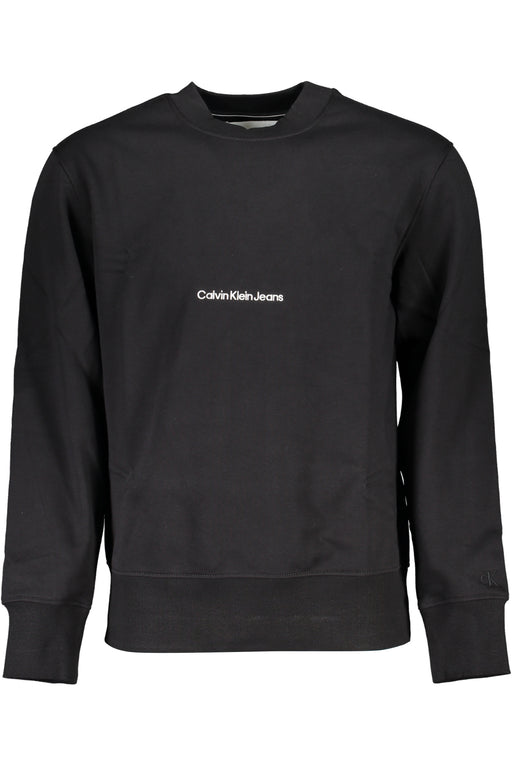 Calvin Klein Mens Black Zipless Sweatshirt