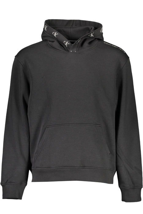 Calvin Klein Mens Black Zip-Up Sweatshirt