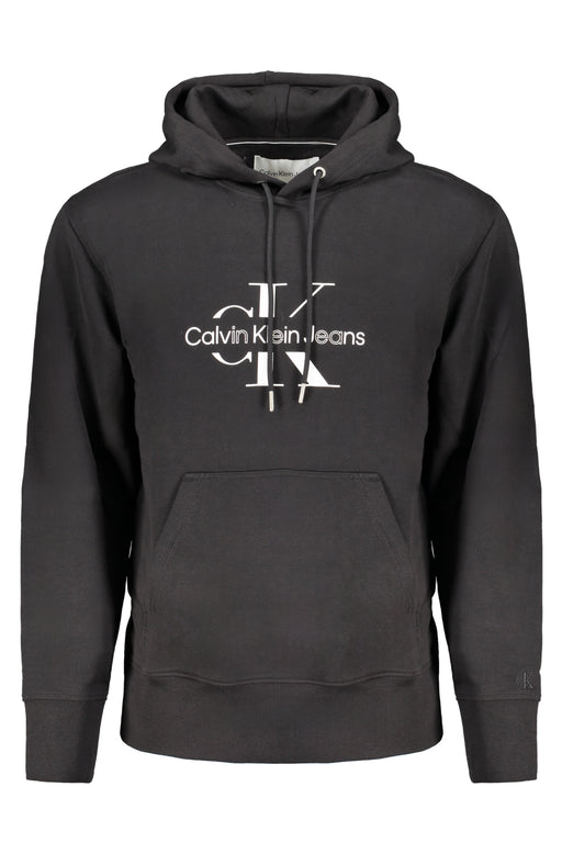 Calvin Klein Mens Black Zip-Out Sweatshirt