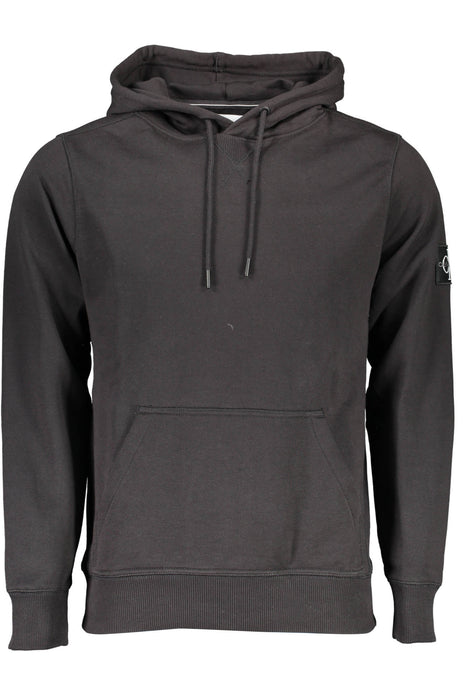 Calvin Klein Mens Black Zip-Up Sweatshirt