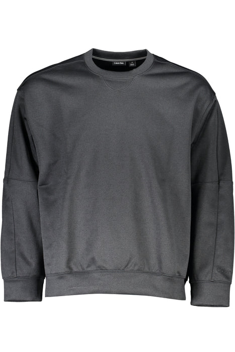 Calvin Klein Mens Black Zipless Sweatshirt