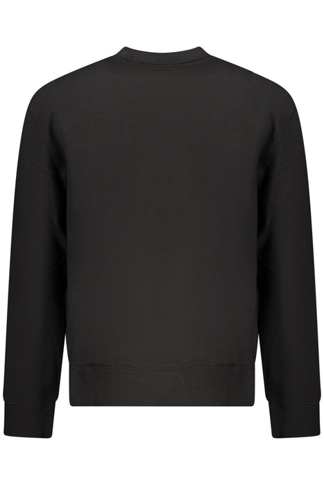 Calvin Klein Mens Black Zip-Up Sweatshirt