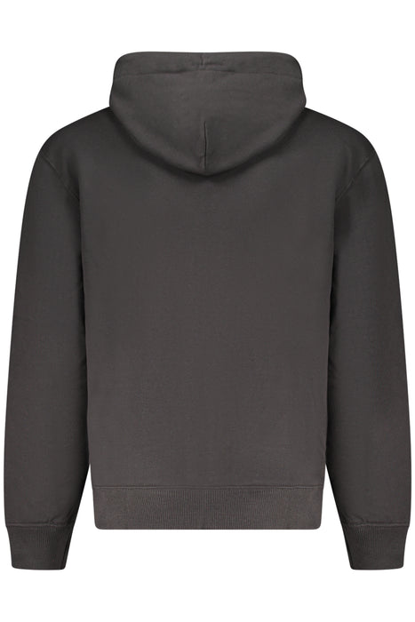 Calvin Klein Mens Black Zip-Up Sweatshirt