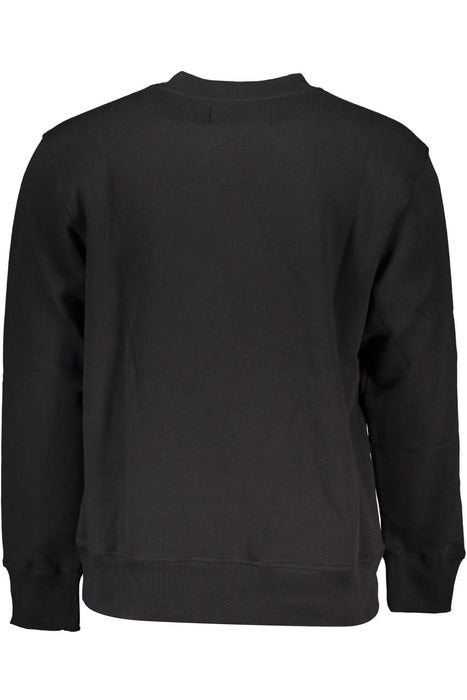 Calvin Klein Mens Black Zipless Sweatshirt