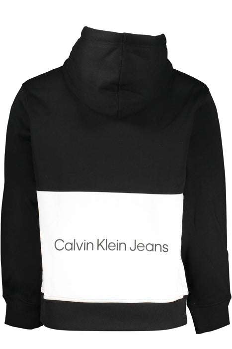 Calvin Klein Mens Black Zipless Sweatshirt