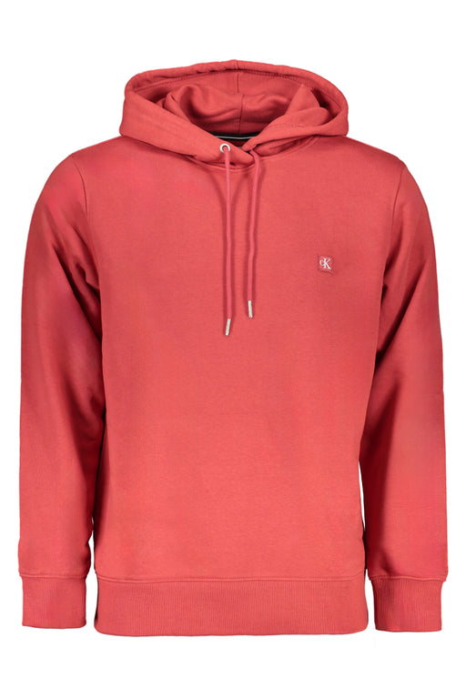 Calvin Klein Mens Red Zip-Out Sweatshirt