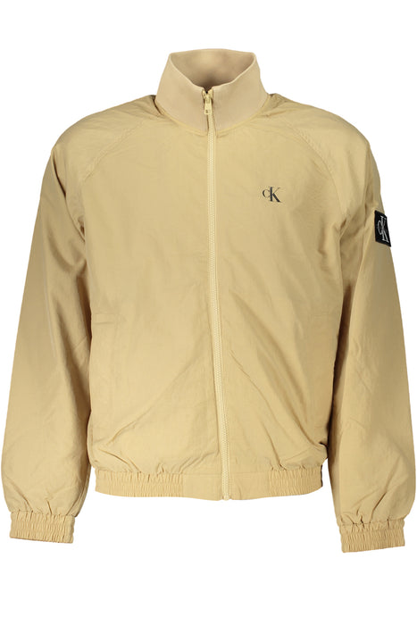 Calvin Klein Mens Beige Sports Jacket