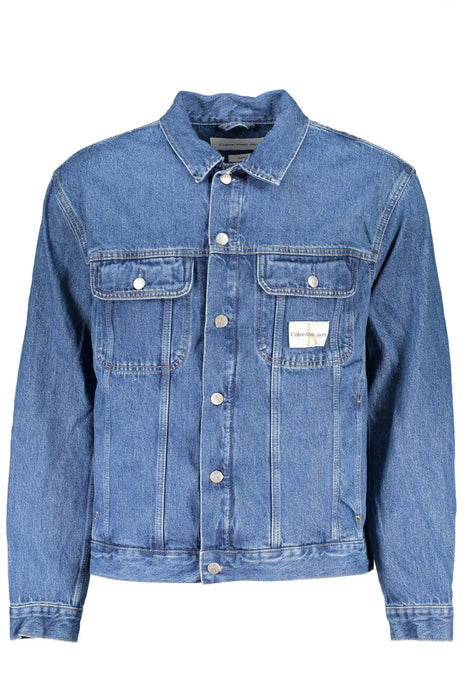 Calvin Klein Mens Blue Sports Jacket